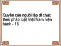 Quyền của người lập di chúc theo pháp luật Việt Nam hiện hành - 16