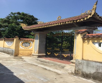 Ảnh 4 9 Cổng nhà thờ dòng họ Đinh Ảnh 4 10 Một góc trái nhà thờ dòng họ 3