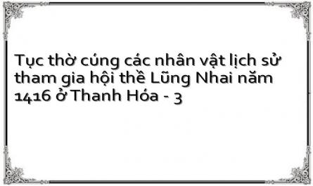 Những Công Trình Nghiên Cứu Về Thờ Cúng Các Nhân Vật Lịch Sử Của Người Việt