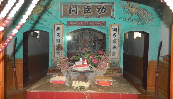 Ảnh 11 Thần điện dòng họ Lê Văn An Thọ Xuân Nguồn NCS 2017 Ảnh 12 Đền thờ 10