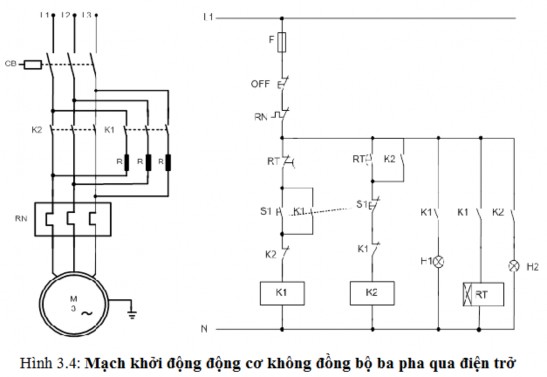 Mô tả trang bị điện a Mạch động lực Mạch động lực gồm một CB 3 pha Các 3