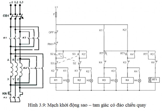 Mô tả trang bị điện a Mạch động lực Mạch động lực gồm một CB 3 pha Các 5