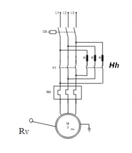 Sơ đồ mạch điện 1 F OFF RN S2 K1 RV K1 H h H h K1 H1 H2 N K1 H h L Hình 3 16 Mạch 2