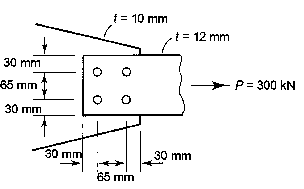 Hình 8 9 Hình cho ví dụ 8 1 Lời giải Thép kết cấu M270 cấp 250 có cường độ 3