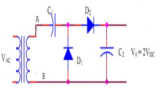 Hình 3 19 Mạch chỉnh lưu nhân đôi điện áp kiểu Schenbel Giả sử bán kì đầu 4
