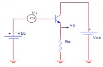 Hình 3 34 BJT mắc kiểu cực thu chung CE Tín hiệu vào B so với E tín hiệu ra C 5