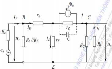 Mạch tương đương kiểu E C hình 4 2 Hình 4 2 Mạch tương đương kiểu E C Các 2