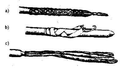 Hình 2 4 Phương pháp buộc kẹp cáp vào chão kéo a Buộc kẹp vào lớp vỏ dưới 2