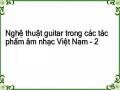 Nghệ thuật guitar trong các tác phẩm âm nhạc Việt Nam - 2