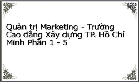 Quản trị Marketing - Trường Cao đẳng Xây dựng TP. Hồ Chí Minh Phần 1 - 5