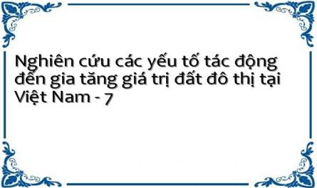 Một Số Loại Thuế Và Phí Điều Tiết Phần Gia Tăng Giá Trị Đất Đai Và Bđs