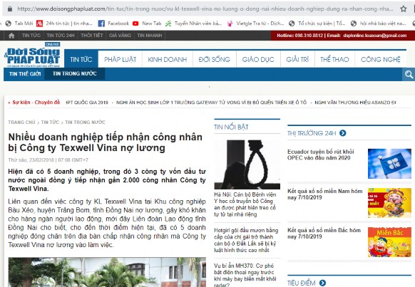 Dung 1 Về vấn đề việc làm và hợp đồng lao động 2 Về vấn đề tiền lương 5