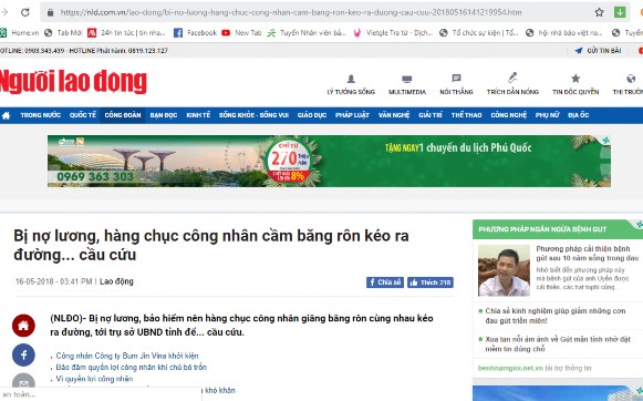 Dung 1 Về vấn đề việc làm và hợp đồng lao động 2 Về vấn đề tiền lương 6