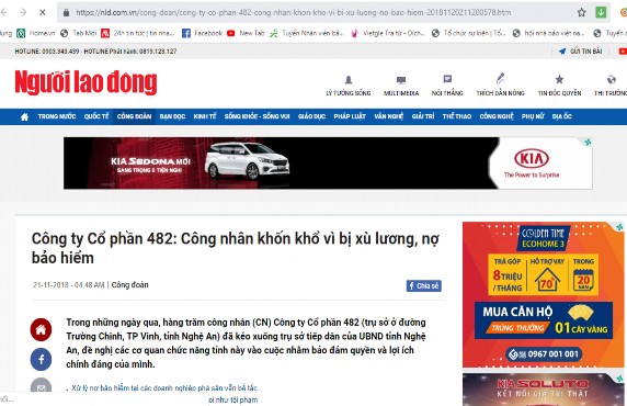 4 Các vấn đề khác Về bảo hộ lao động Về sinh hoạt văn hóa và đời sống 2