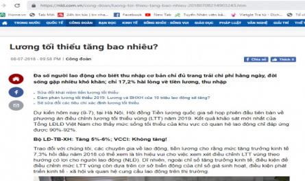 Vấn đề quyền lợi của công nhân trên báo điện tử Việt Nam - 9