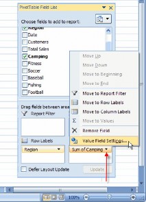 Hình 2 1 2 Hộp thoại Value Field Settings xuất hiện Nhấn vào cái nút Number Format 6