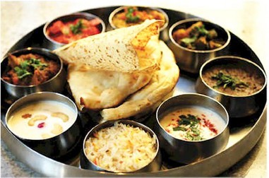 Hình 14 Một bữa ăn của người dân miền Nam Ấn Độ Các món ăn của miền Tây 3