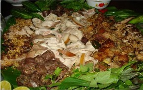 Vị đắng cũng là vị mà người Mường rất yêu thích Măng đắng lá hoa quả đu 5