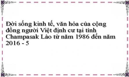 Số Lượng Người Việt Và Cơ Cấu Nghề Nghiệp