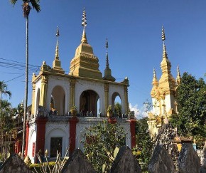 Hình 19 20 21 22 23 24 Chùa Pra Bat Tai hoặc chùa Việt tại Luang Prabang Hình 25 26 Lãnh 16