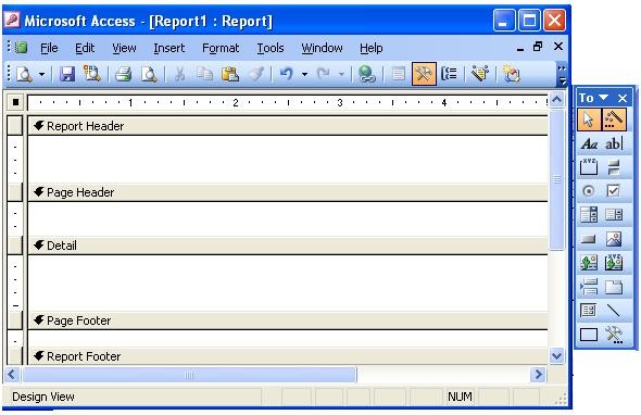 Trình tự thiết kế như sau 1 Tạo Report Header  Kích vào nút 2 Label đưa ra vùng 16