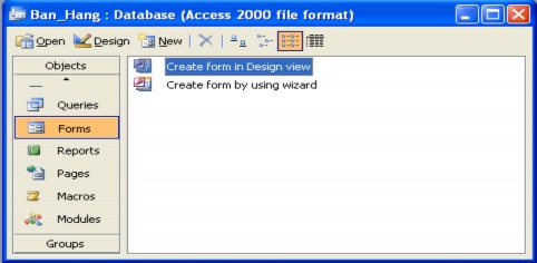 Sau đó ta có hình Form mới Hình trên gồm 3 hình ghép lạiH Form ToolBox và các thủ 12