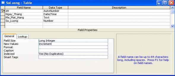 3 1 1 Thay đổi tên trường  Kích vào tên trường cần sửa để đưa trỏ text 17