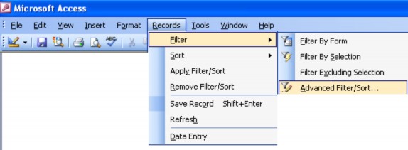  Đặt tên trường Ma Mat Hang vào dòng Field  Đặt Ascending hoặc Descending vào 14