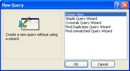  Bước đầu hãy chọn Design View và chọn OK một hộp thoại khác xuất hiện h 17