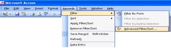  Sau đó ta có hộp thoại  Mở danh sách trường ở dòng Field  Đặt chế 9