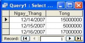 4 4 Sử dụng phương tiện truy vấn Query Wizard 1 Truy vấn dùng Simple Query Wizard 19