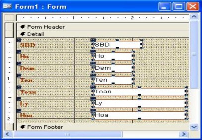 Chọn Font Vn Teknical v à kích cỡ Font 11 ta cóC Với công cụ 10 11 12 13 của thanh 8