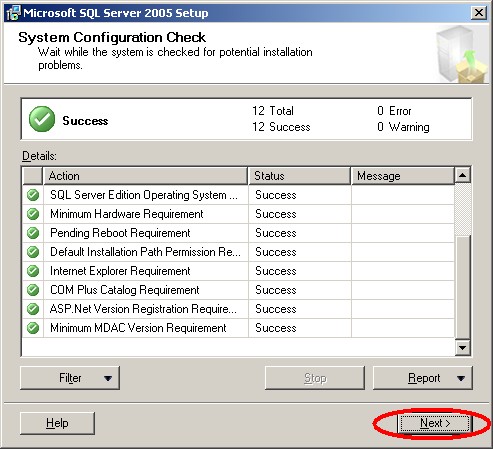 Lưu ý SQL Server 2005 có hai kiểu authentication kiểm tra người dùng Windows 1