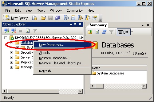 Có thể được thực hiện được bằng các câu lệnh SQL 1 2 1 Tạo một CSDL mới 15