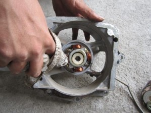 Làm sạch nam châm điện bằng khí Làm sạch cuộn dây bằng khí nén Lắp bộ phát 11