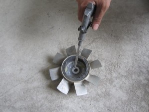 Làm sạch nam châm điện bằng khí Làm sạch cuộn dây bằng khí nén Lắp bộ phát 12