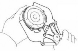 Hình 7 trước khi lắp pít tông vào xy lanh chia miệng vòng găng theo các vị trí 5