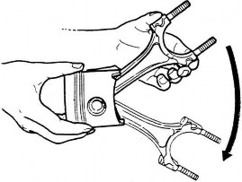 4 2 7 Vòng găng a Kiểm tra khe hở miệng Dùng căn lá đặt xéc măng vào mẫu hoặc 6