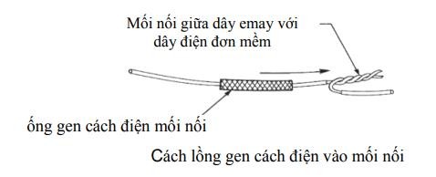 Cách điện pha Cắt giấy cách điện pha đúng kích thước Có thể dùng 2 hoặc 4 12