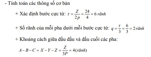 Làm khuôn quấn dây Hình 4 13 Xác định kích thước khuôn quấn Yêu cầu kỹ 2