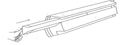 5 Đinh vị bìa cách điện trong rãnh Yêu cầu Sau khi lót giấy cách điện trong 2