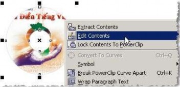  Đối tượng sẽ được tách ra bạn click chuột lên đối tượng và dịch 7