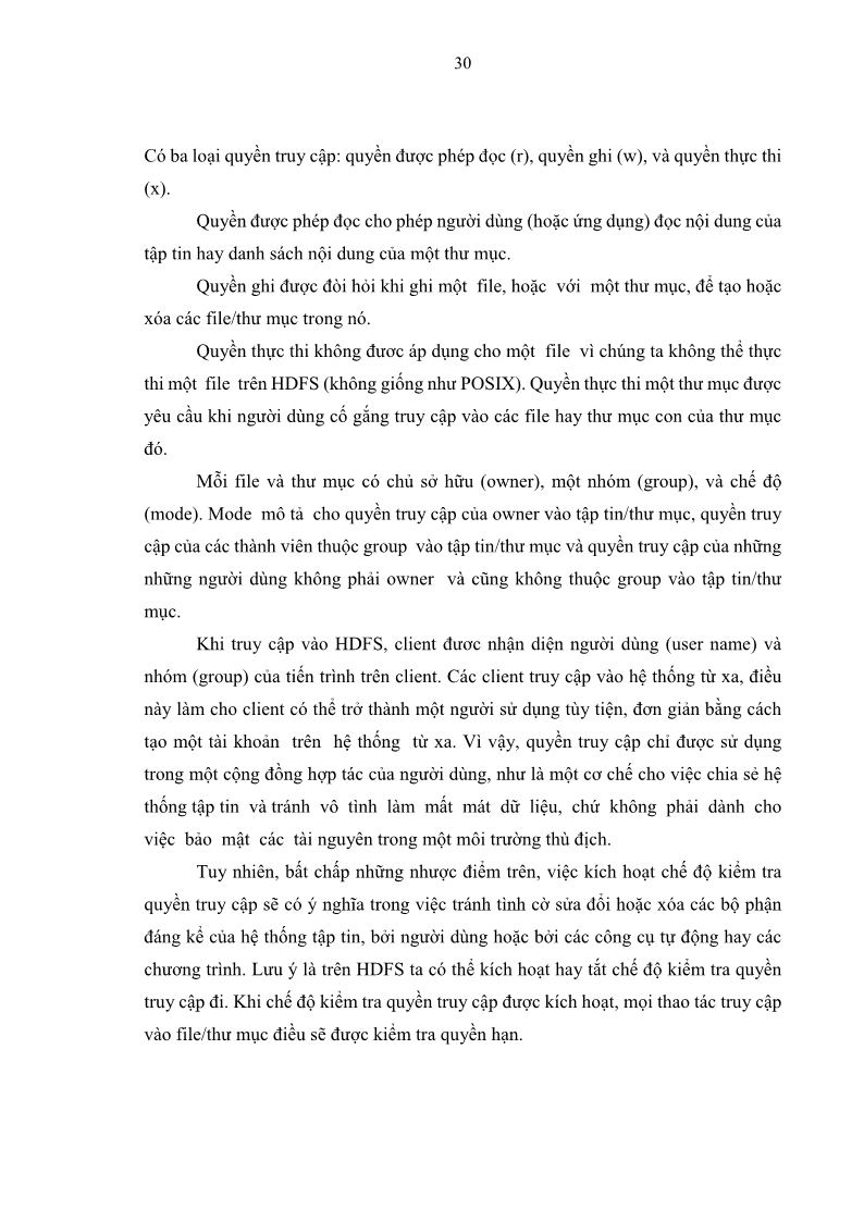 Luận văn Thạc sĩ Công nghệ thông tin Nghiên cứu mô hình kiểm soát truy xuất cho dữ liệu lớn - 4 Trang 41