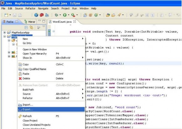 Dưới đây là các bước tạo file jar Đầu tiên right click vào project chọn export 11
