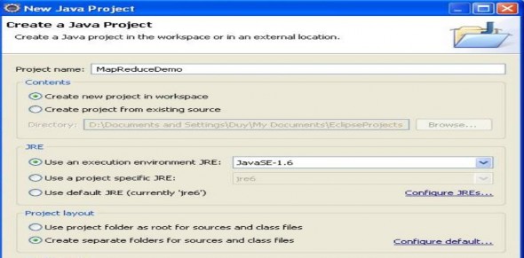 Sau đó tiến hành add các lib từ thư mục thư mục cài đặt hadoop lib Sau khi add 2
