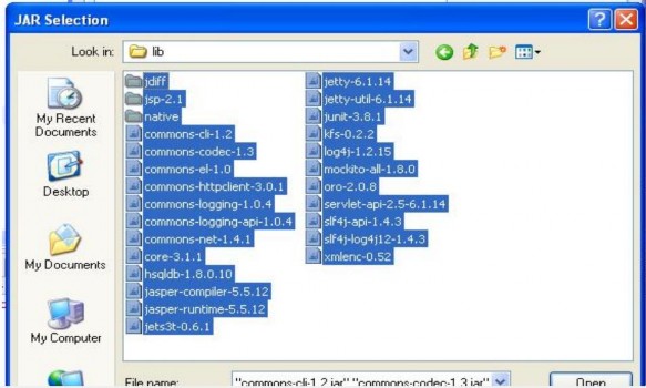 Sau khi add thành công 2 loại lib trên ta đã có đủ các api để tiến hành triển 4