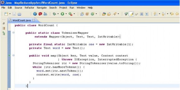 Tiếp theo ta viết một lớp để định nghĩa hàm reduce Lớp này phải extends lớp 5
