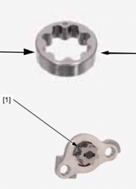 Hình 4 29 Kiểm tra rô to trong bơm dầu Đo khe hơ rô tô ngoài và trong tiêu chuẩn 4