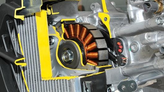 Hình 4 16 Bộ khởi động ACG trên xe Honda mới Tuy nhiên để có được sự ổn 1