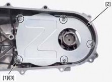 Hình 3 9 Tháo cần khởi động bánh răng dẫn động khởi động Tháo phớt chắn 10